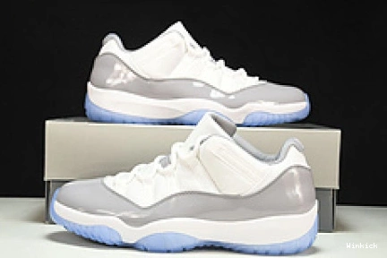 Grey” “Cement 11 AV2187-140 Jordan Air Low 0730